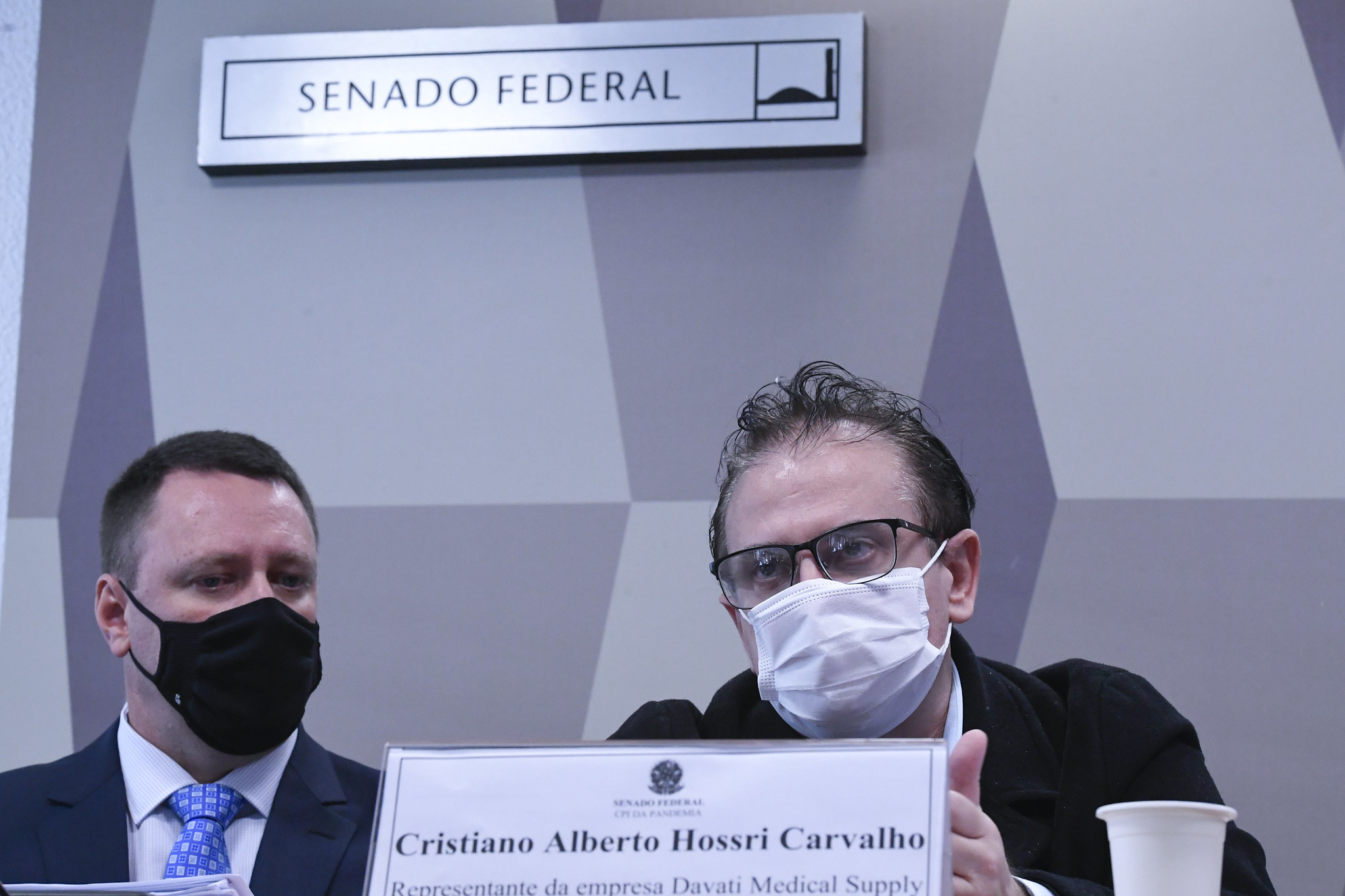 Cristiano Carvalho, em depoimento à CPI da Covid