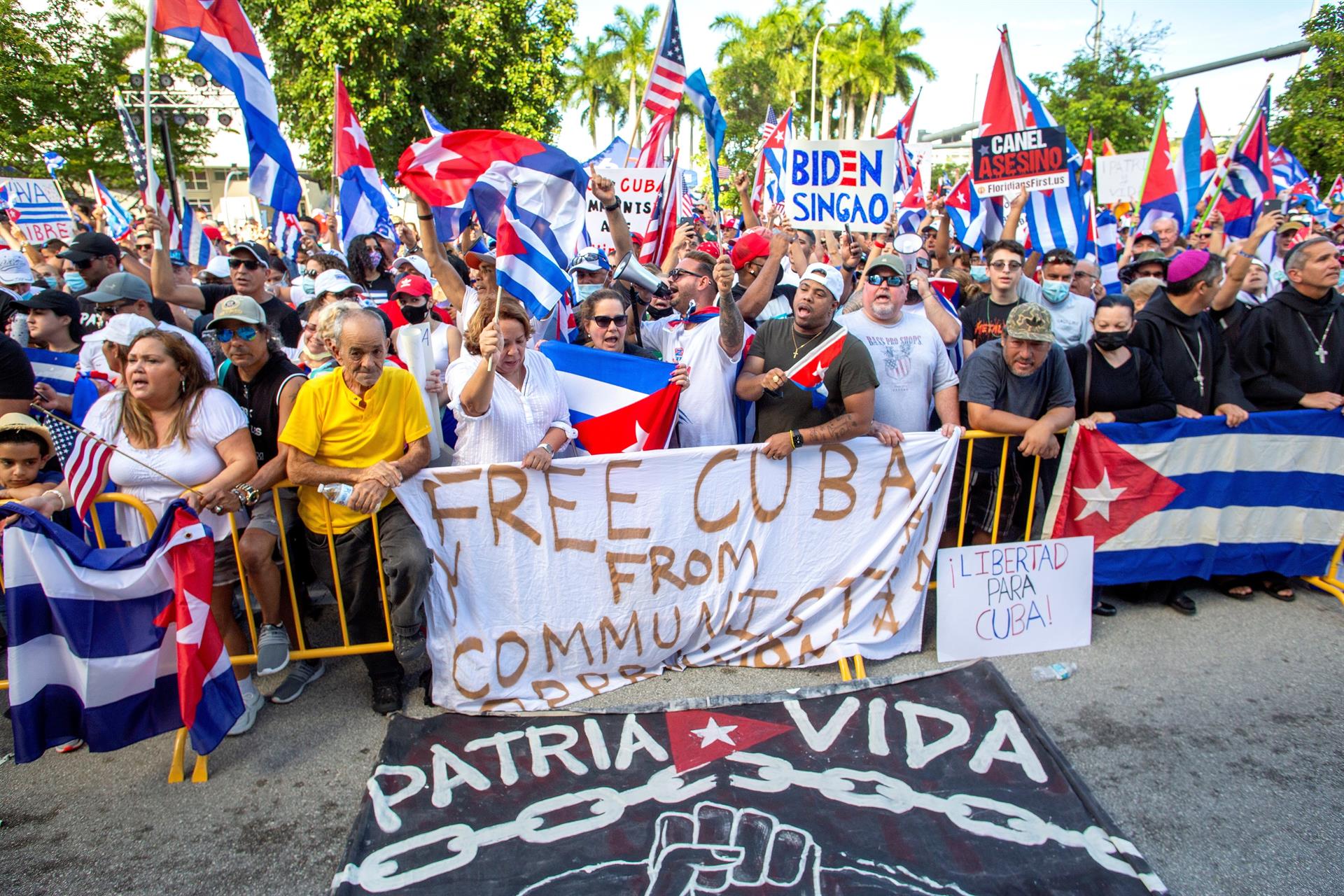 protestos cuba