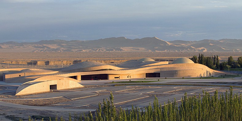 Mogao-Grottoes-Digital-Exhibition-Center-in-Dunhuang-cui-kai-arquitetura-chinesa Mogao-Grottoes-Digital-Exhibition-Center-in-Dunhuang-cui-kai-arquitetura-chinesa