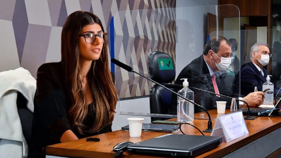 Interação de senador com ex-atriz pornô mostra que CPI é mesmo um circo Ex-atriz pornô Mia Khalifa publica fotomontagem dela própria depondo na CPI da Covid: comissão vira motivo de riso.