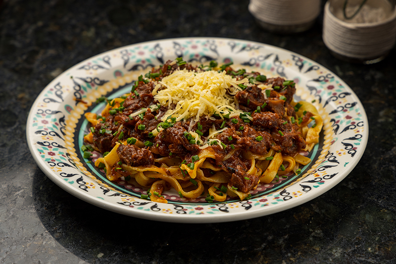 Fettuccine artesanal com clássico ragu de ossobuco milanês, uma das opções de prato principal do do novo Lupita Caffè Cucina. Fettuccine artesanal com clássico ragu de ossobuco milanês, uma das opções de prato principal do do novo Lupita Caffè Cucina.
