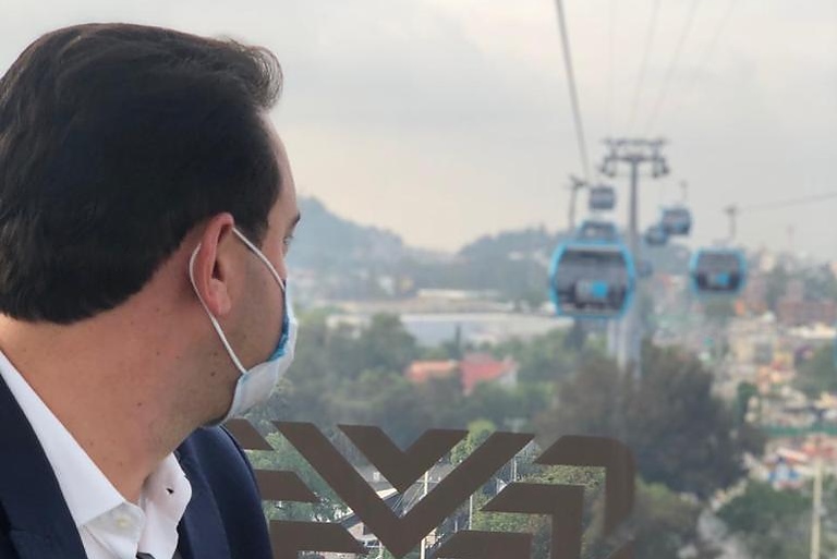 Ratinho Jr. quer estudo para implantar teleféricos na região de Curitiba Governador cumpre missão oficial no México nesta semana