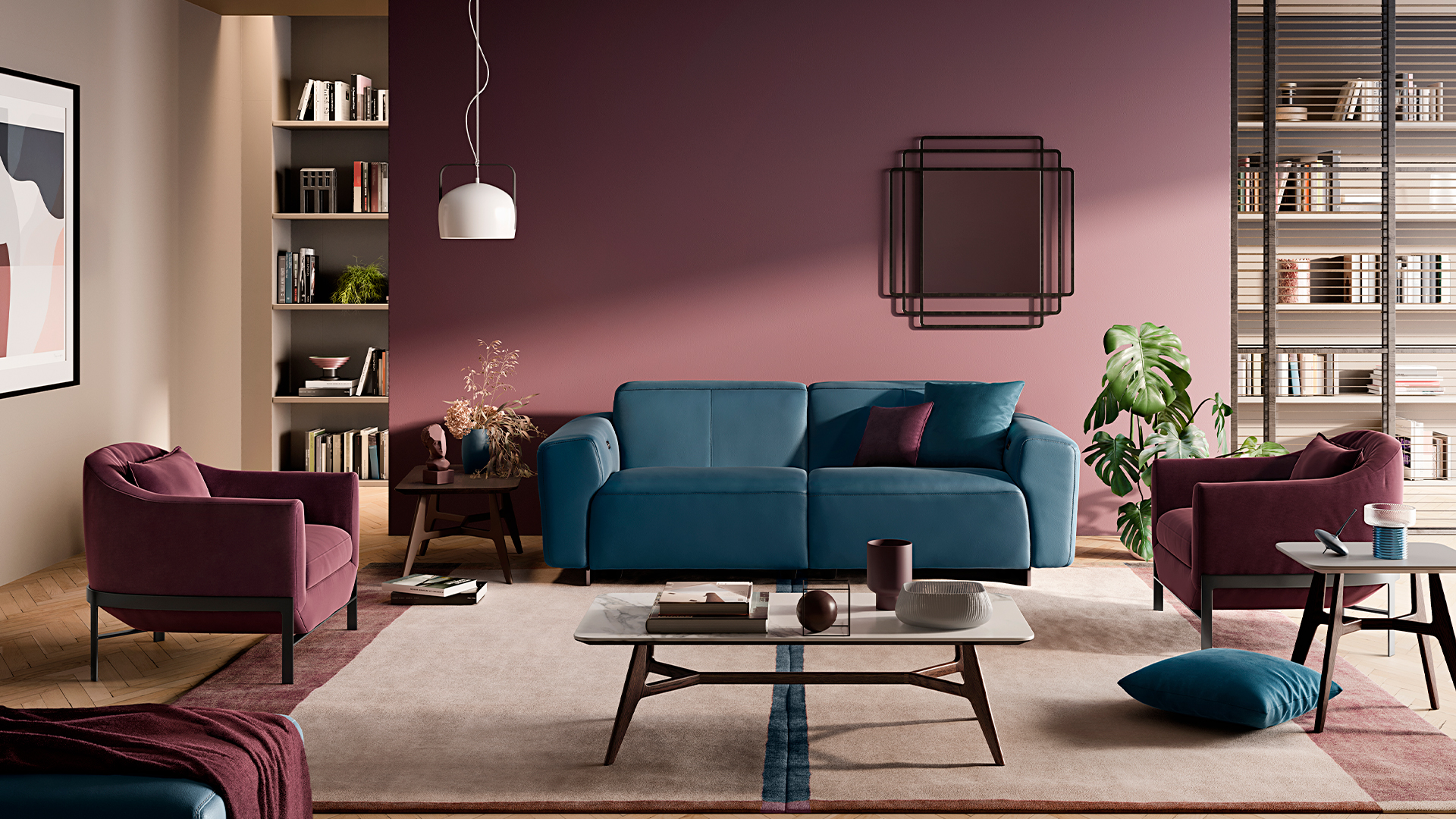 Marca italiana Natuzzi Editions aplica sua filosofia de conforto absoluto aos mínimos detalhes de cada peça, do design aos materiais