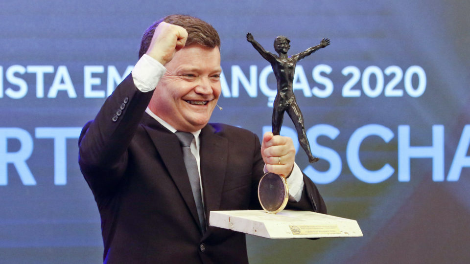 Clédio Roberto Marschall, superintendente financeiro da Lar Cooperativa e ganhador do Prêmio Equilibrista em 2020