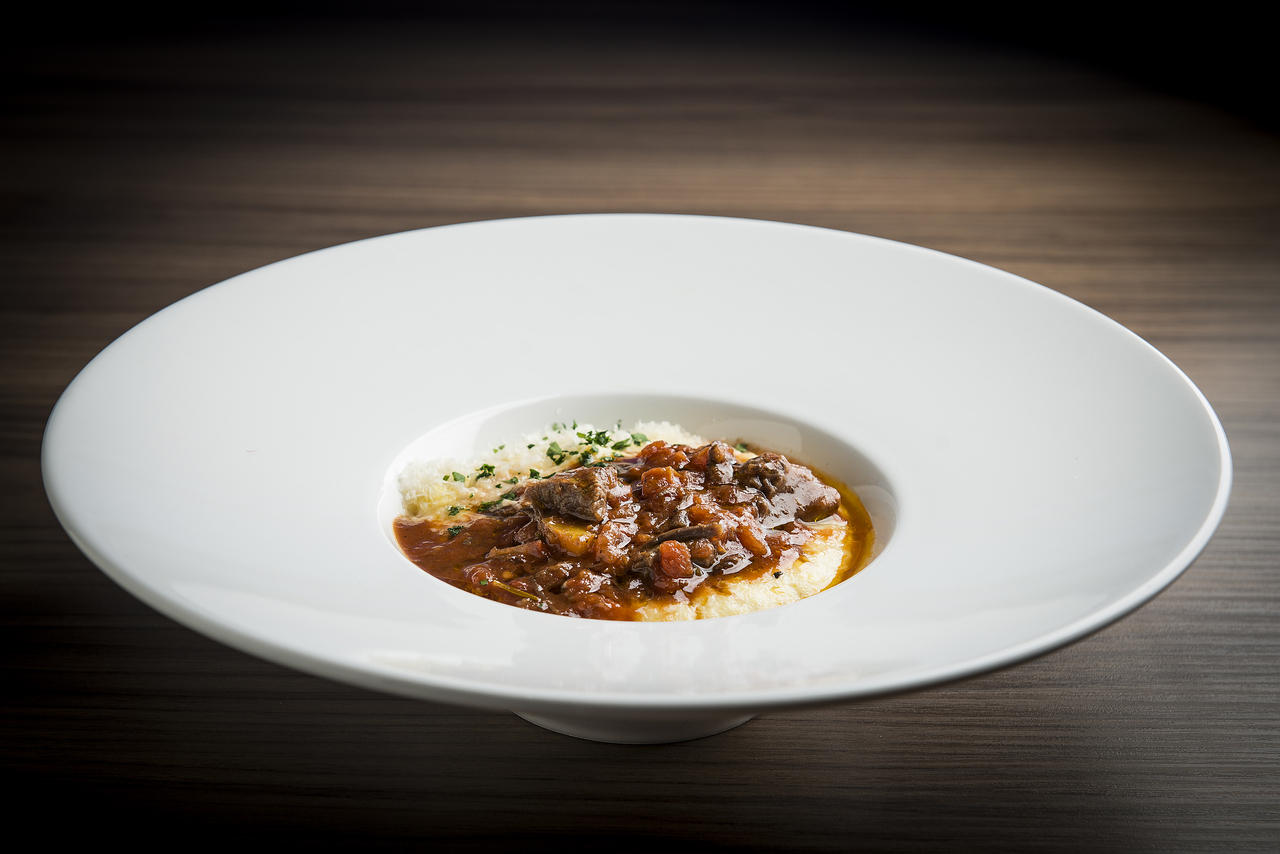 Prato da Oxford da Platinox e polenta e polpa de tomate da Paganini são brindes do Junte e Troque do Festival Bom Gourmet.