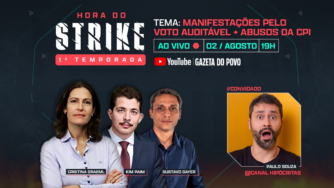 Paulo Souza, do canal Hipócritas, participa do 5º episódio de Hora do Strike