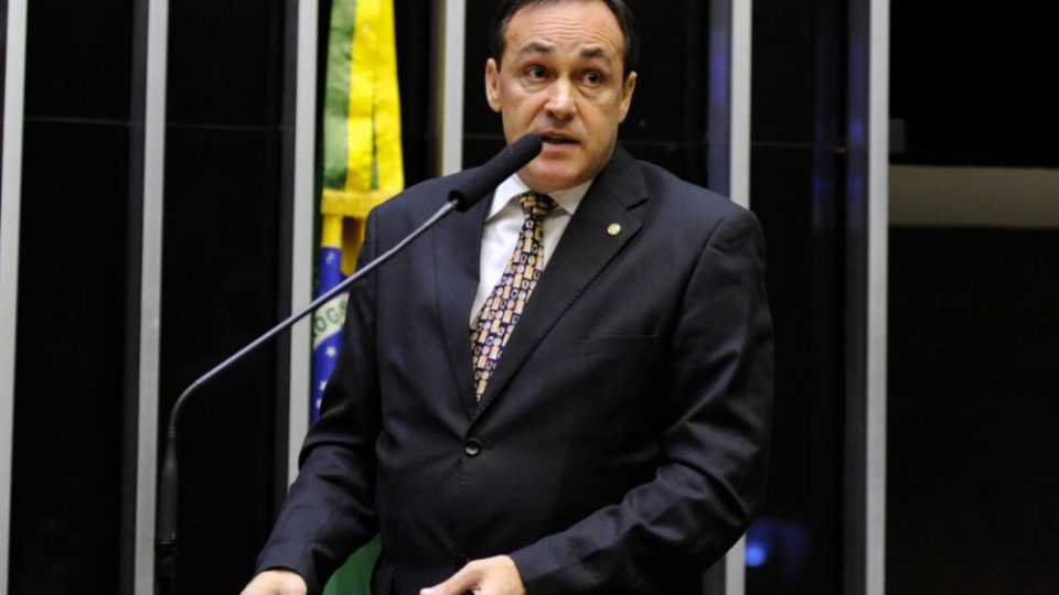 O deputado federal Reinhold Stephanes Junior, durante sessão da Câmara em 2019