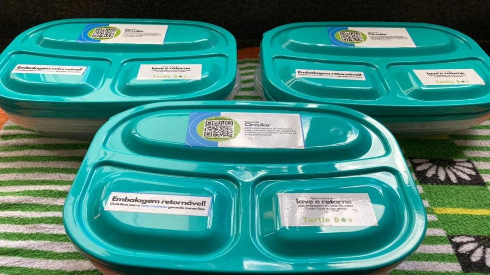 Startup oferece serviço de logística reversa para embalagens de comida no delivery Startup oferece serviço de logística reversa para embalagens de comida no delivery