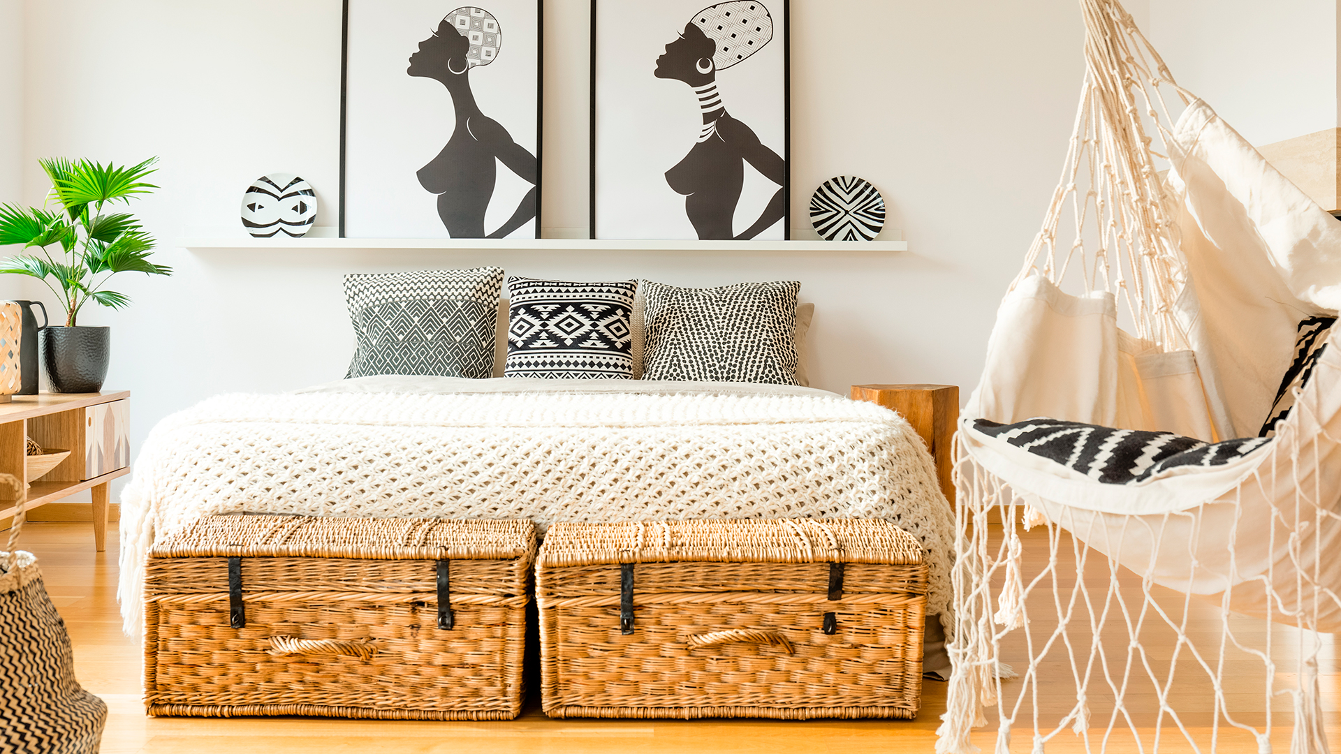 Baús e caixas oferecem charme e sensação constante de organização a todos os ambientes