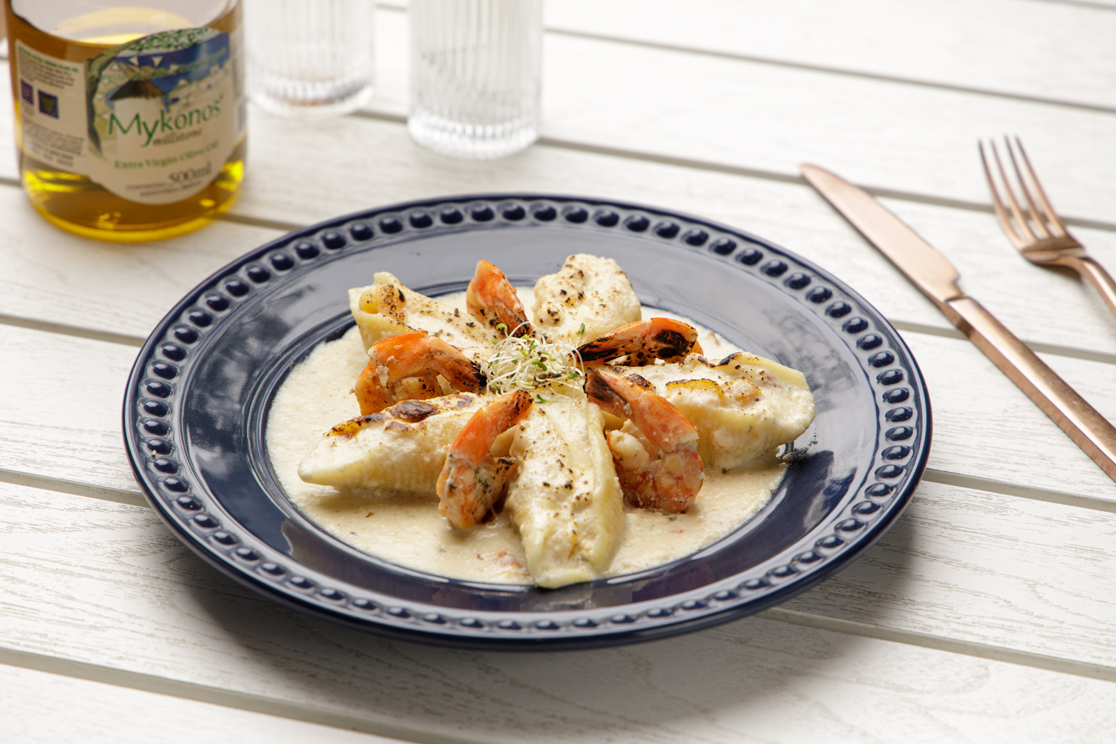 O Festival Bom Gourmet chega a sua reta final. E que tal aproveitar a última semana com delícias vindas dos mares, como a conchiglia do Ícaro Casual Greek Food?