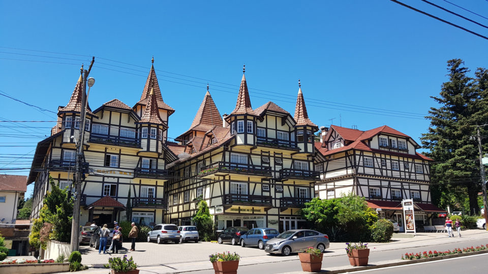 A arquitetura germânica predomina nas construções da cidade de Gramado