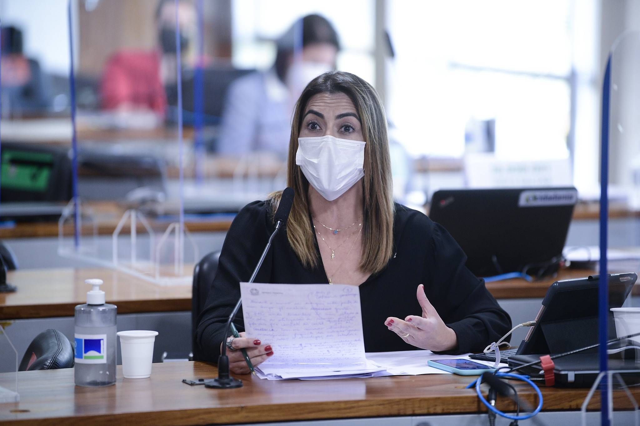 A senadora Soraya Thronicke (PSL-MS)