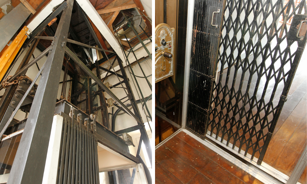O primeiro elevador de Curitiba foi instalado no Paço da Liberdade. O primeiro elevador de Curitiba foi instalado no Paço da Liberdade.