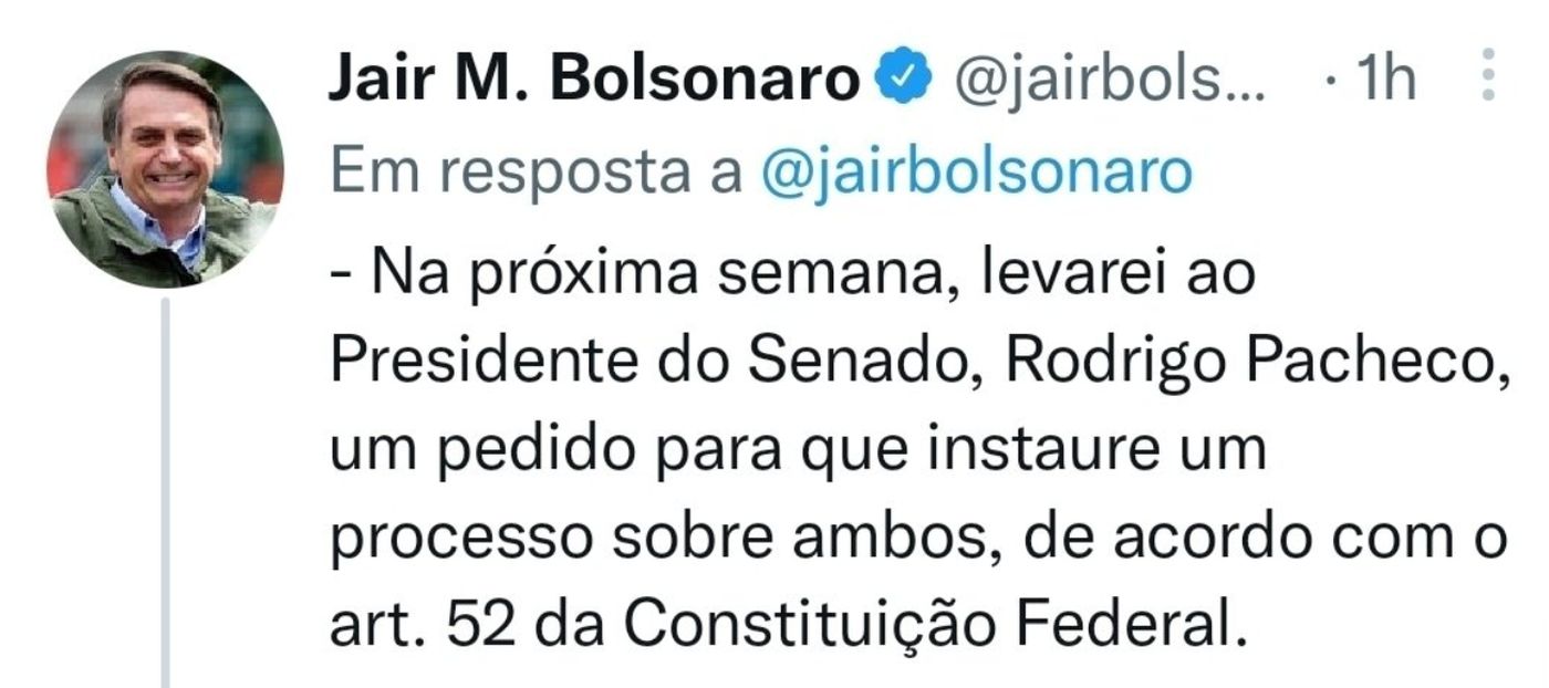 Ofensiva contra ministros do STF - impeachment