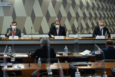 Alexandre Costa Marques, do TCU, fala à CPI da Covid