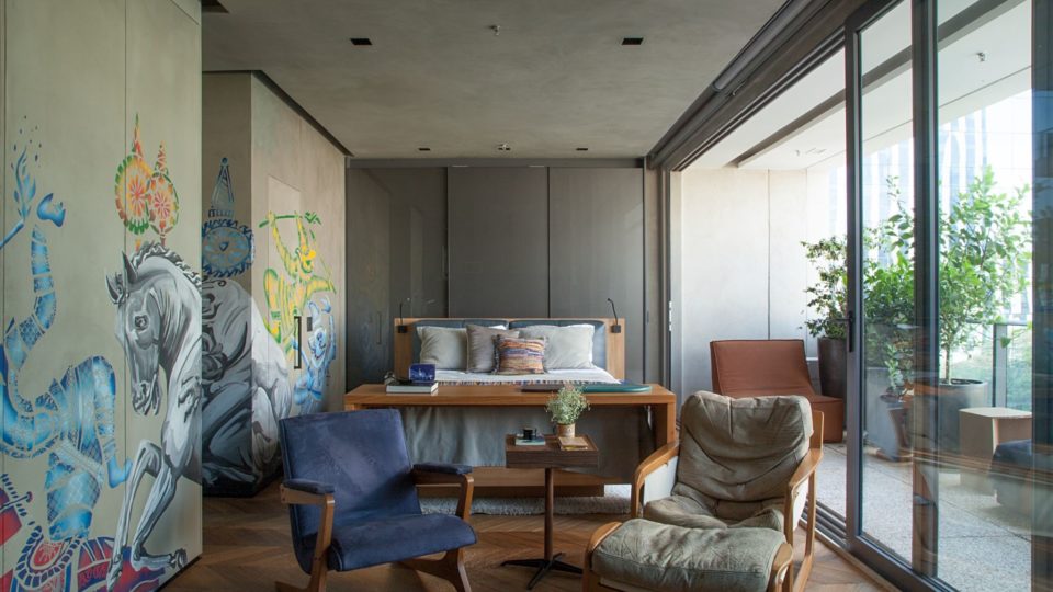 Com estilo industrial, loft mescla conforto e funcionalidade Com estilo industrial, loft mescla conforto e funcionalidade