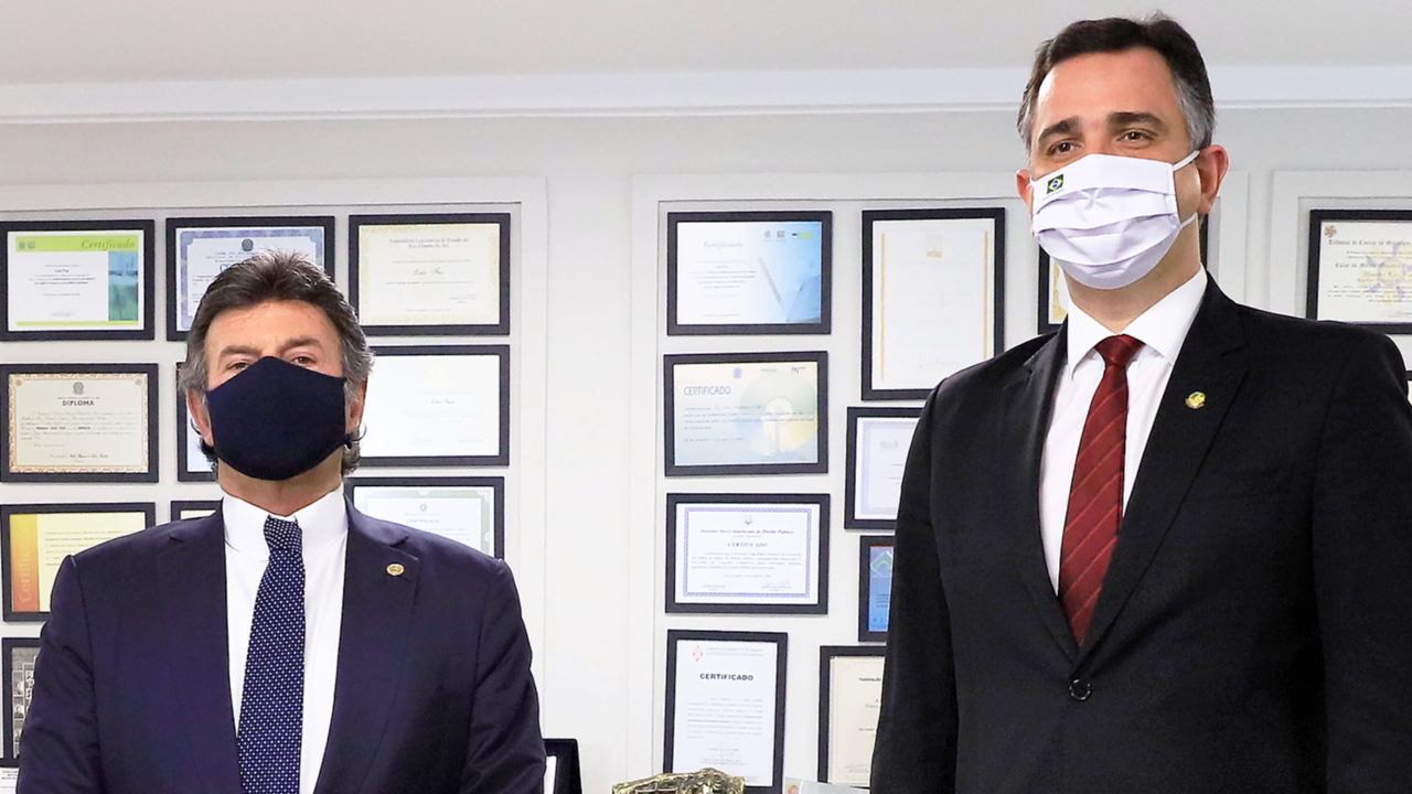 Luiz Fux e Rodrigo Pacheco