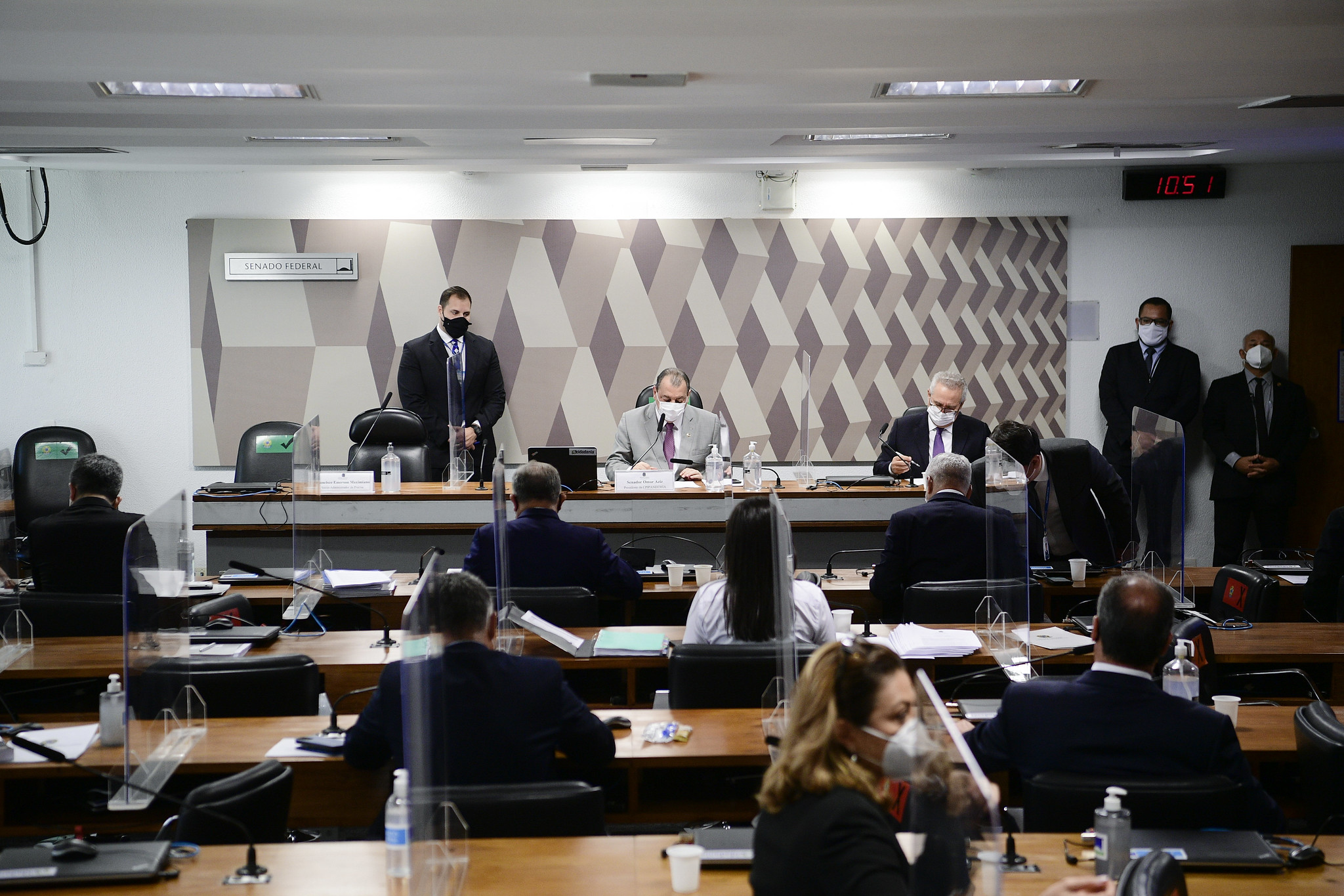 Reunião da CPI em 19/08/2021