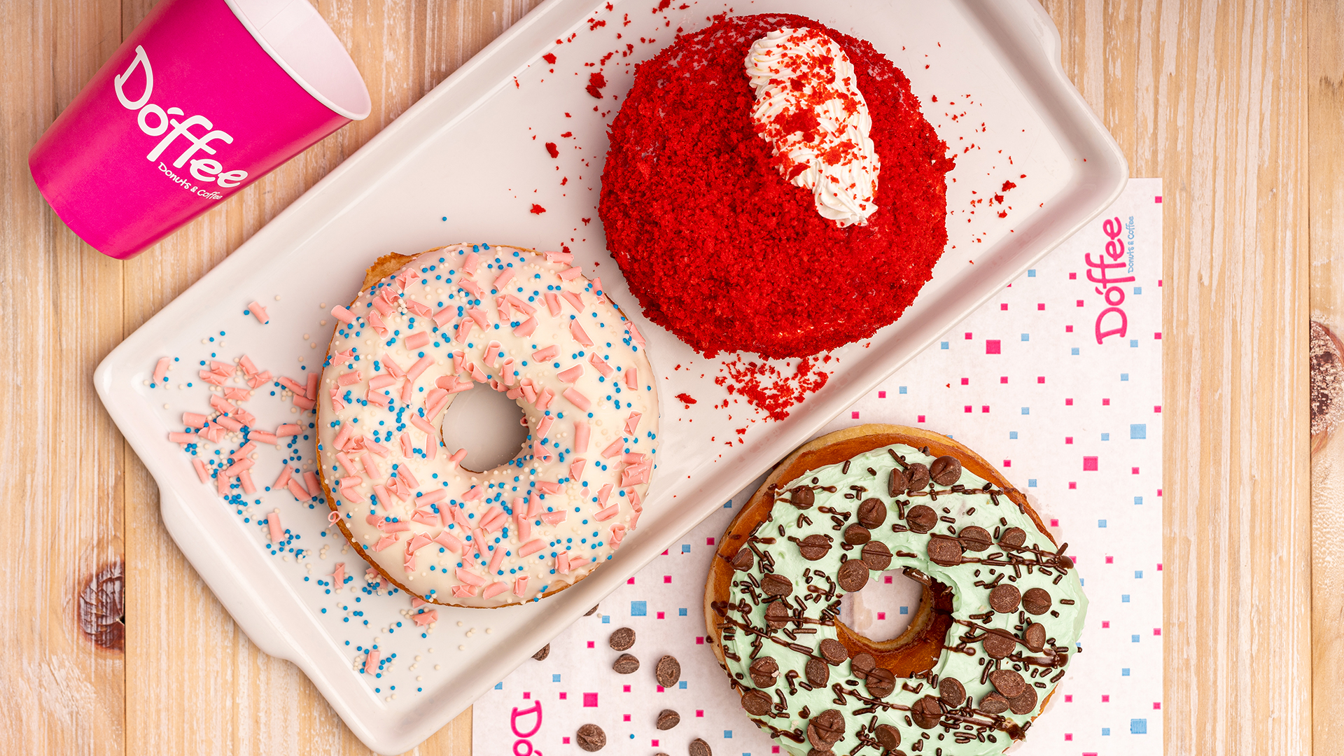 Típicas dos Estados Unidos, donuts são boa oportunidade de negócio no setor de alimentação.