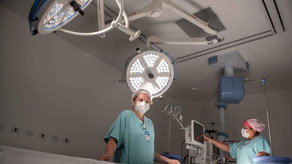 Hospital Erastinho, em Curitiba.