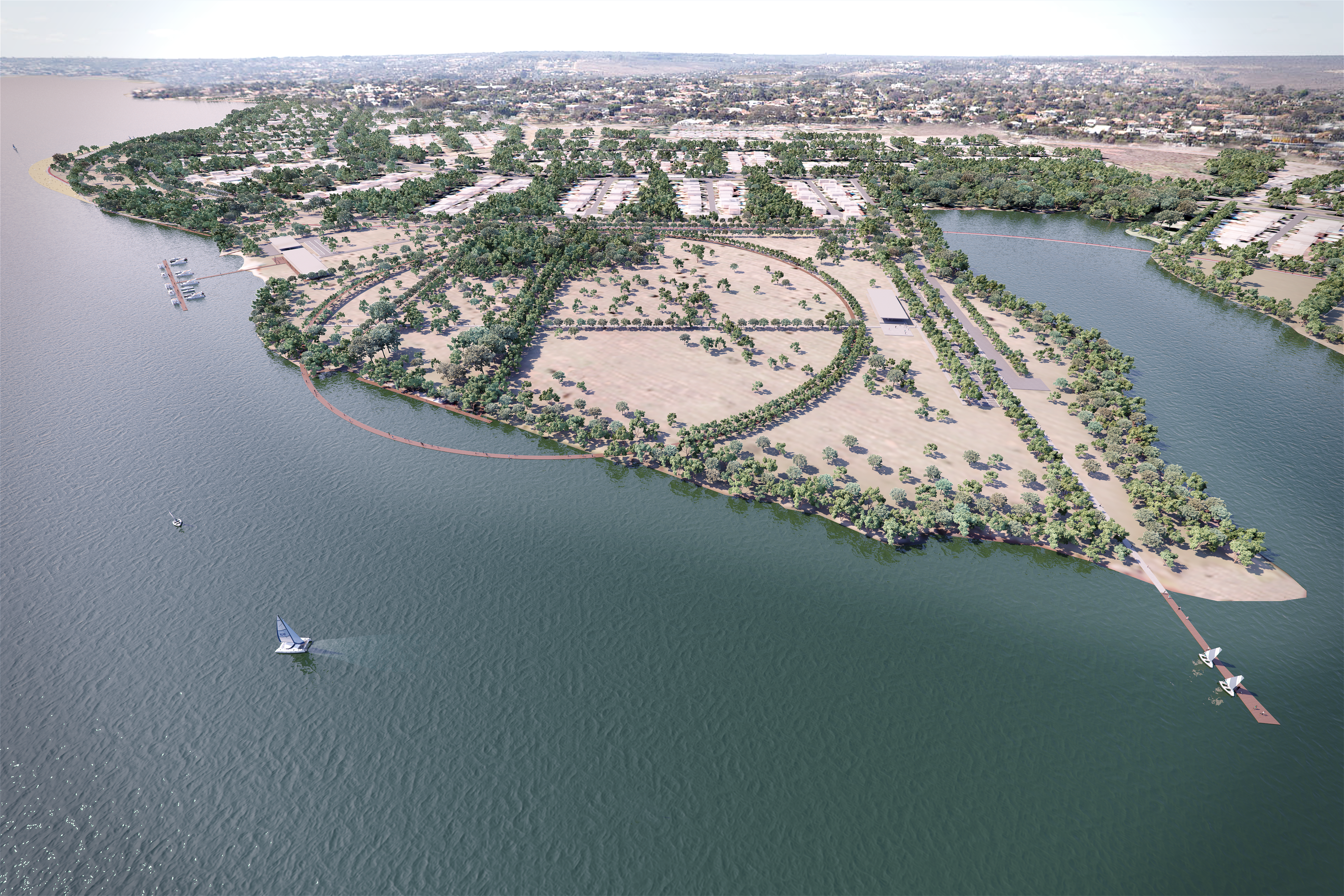 O escritório Estúdio 41, de Curitiba, foi o vencedor do concurso público do masterplan da Orla do Lago Paranoá, em Brasília, em 2018. O escritório Estúdio 41, de Curitiba, foi o vencedor do concurso público do masterplan da Orla do Lago Paranoá, em Brasília, em 2018.