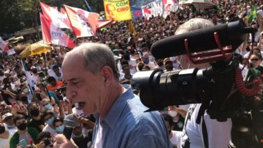 SP multa Joice, Ciro e Amoêdo por não usarem máscaras em ato contra Bolsonaro Ciro Gomes (PDT) participou dos atos contra o presidente Jair Bolsonaro na Avenida Paulista no domingo (12).