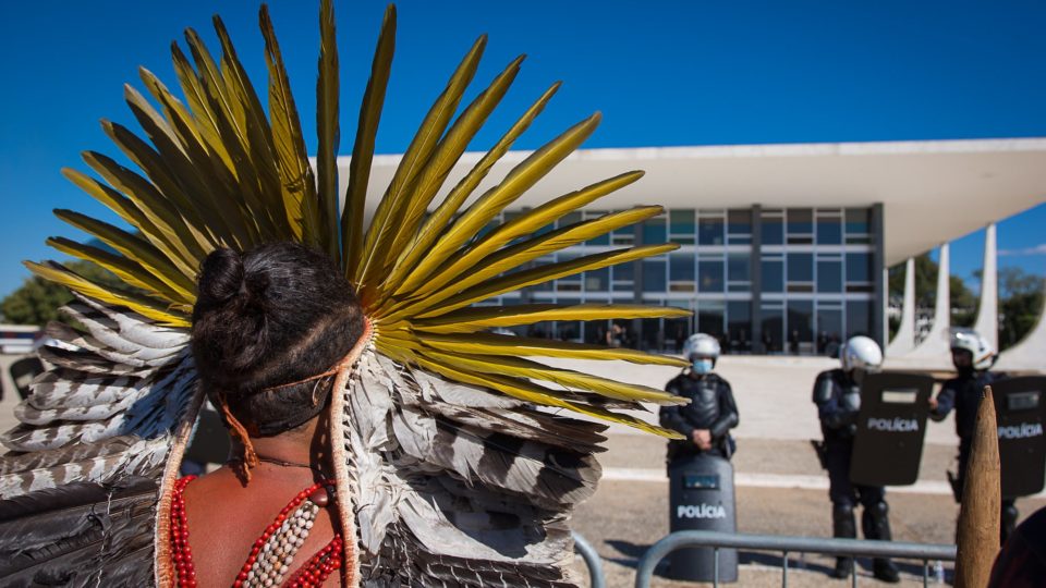 Marco temporal: STF vai cair na real ou repetir erro do passado Povos indígenas acompanham com atenção julgamento do marco temporal no Supremo Tribunal Federal.