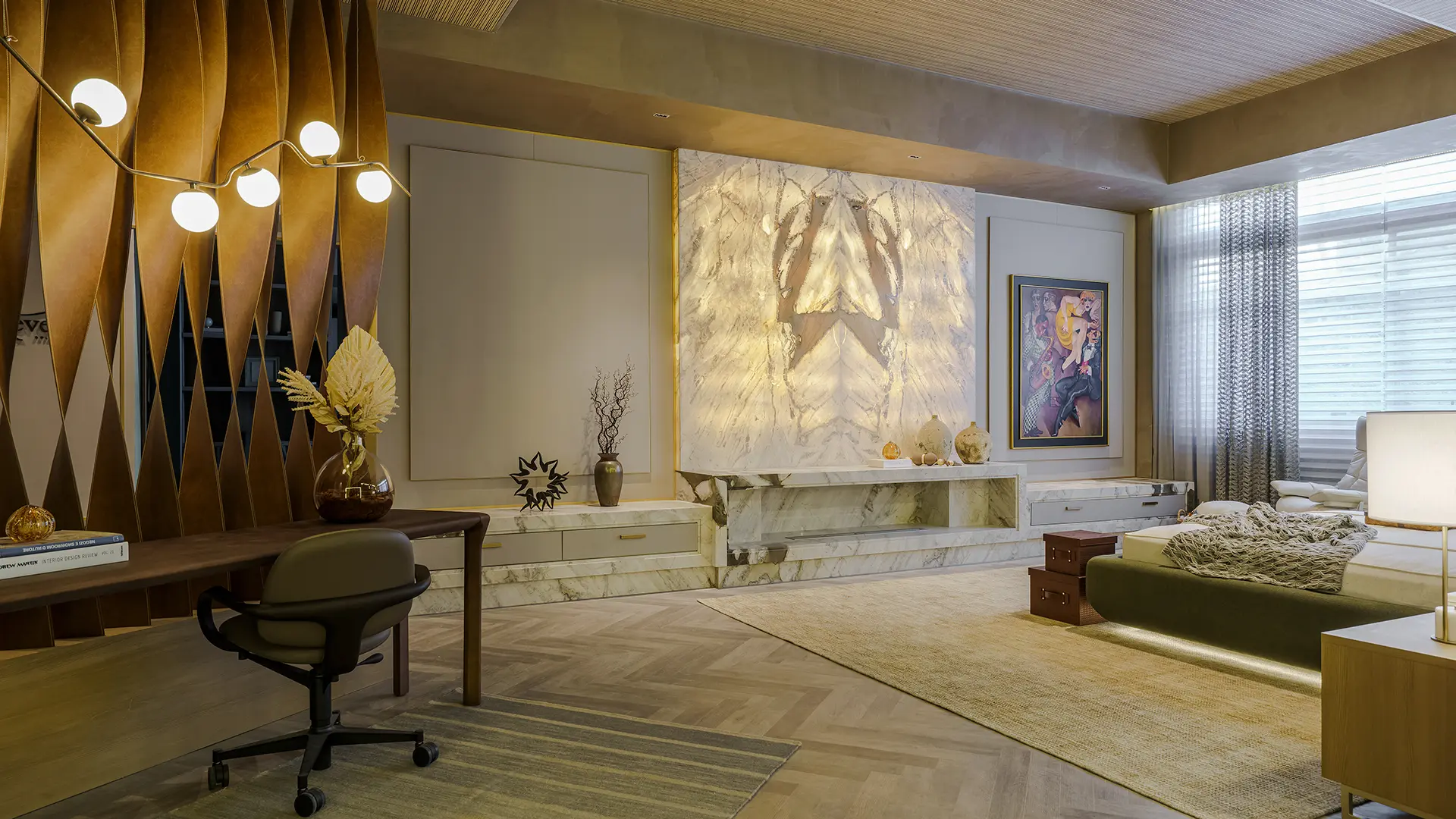 Projeto de Viviane Busch - Quarto do Casal Reveev.