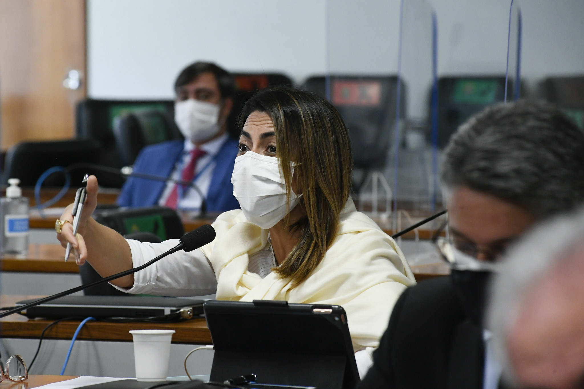 A senadora Soraya Thronicke (PSL-MS)