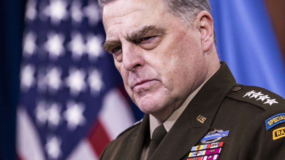 O general Mark Milley, chefe do Estado-Maior americano
