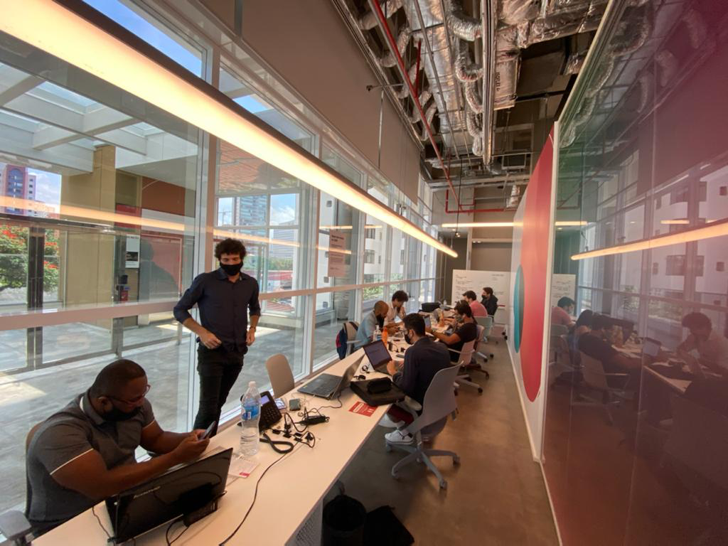 Equipe da Worc: aumento da base de clientes em 2021 deve ser de 700%. Equipe da Worc: aumento da base de clientes em 2021 deve ser de 700%.
