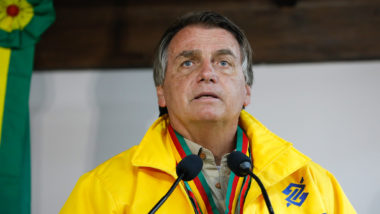 Bolsonaro diz que determinará fim da bandeira de escassez hídrica em novembro O presidente Jair Bolsonaro.