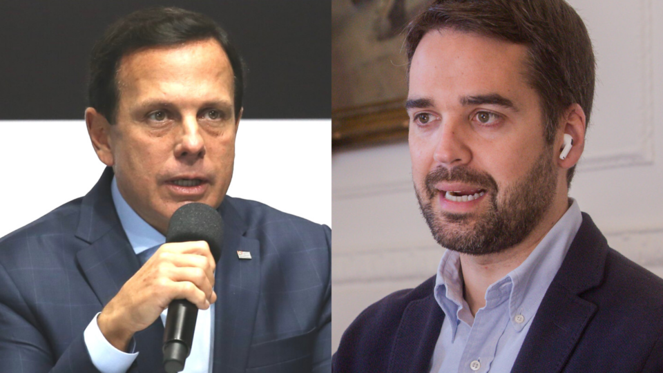 Disputa por eleitores nas prévias expõe clima de guerra entre aliados de Doria e Leite Doria e Eduardo Leite prévias do PSDB