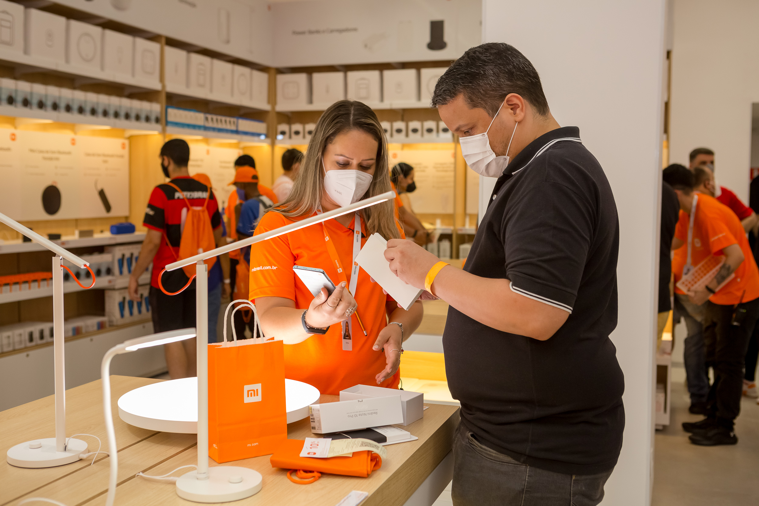 Inauguração da unidade Xiaomi Store BarraShopping, no Rio de Janeiro, que aconteceu semana passada.