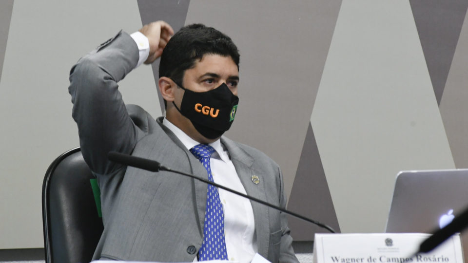 O ministro Wagner Rosário, da CGU