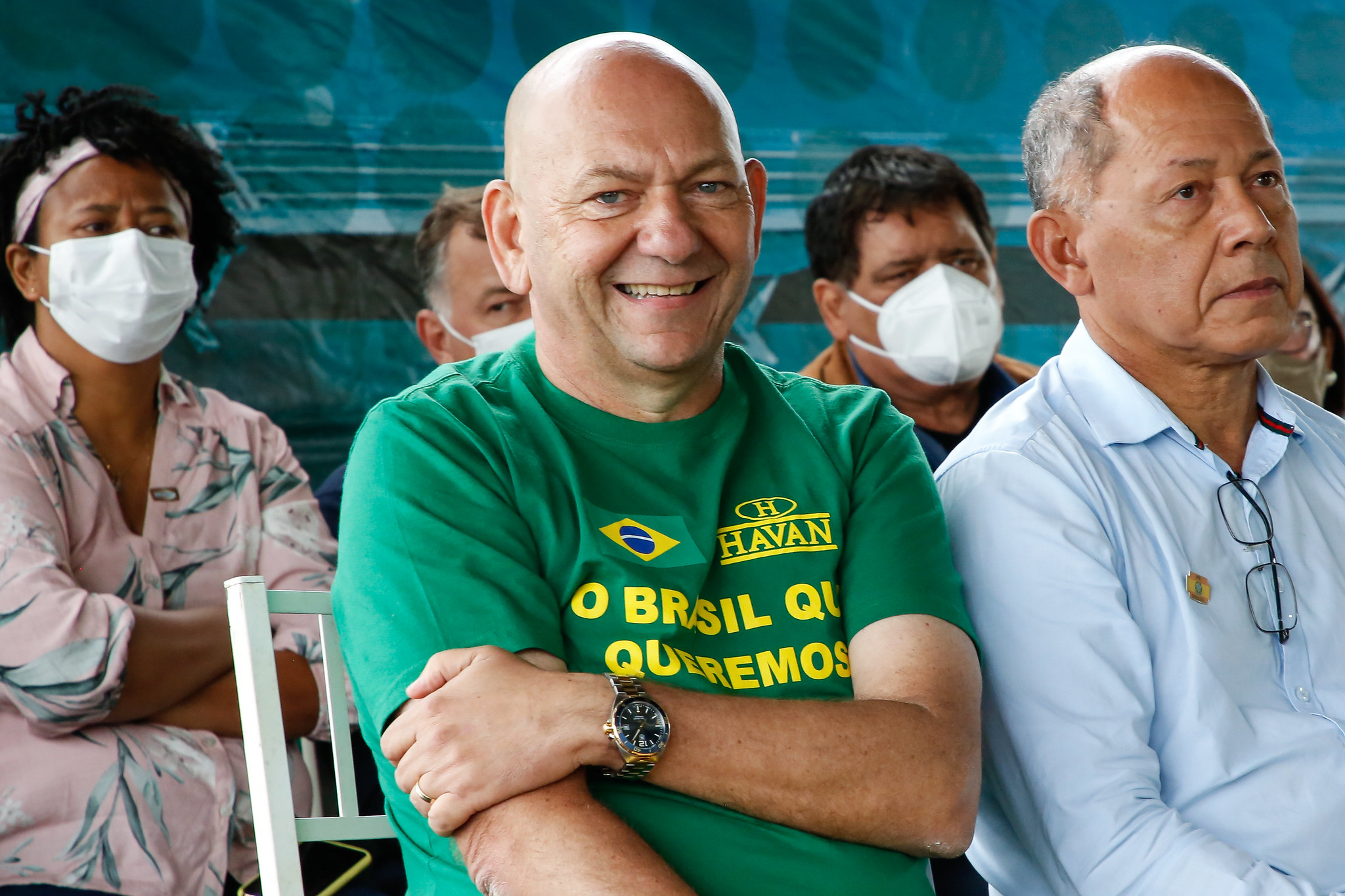 Empresário Luciano Hang, dono da Rede Havan, comprou briga contra atos de pichação.