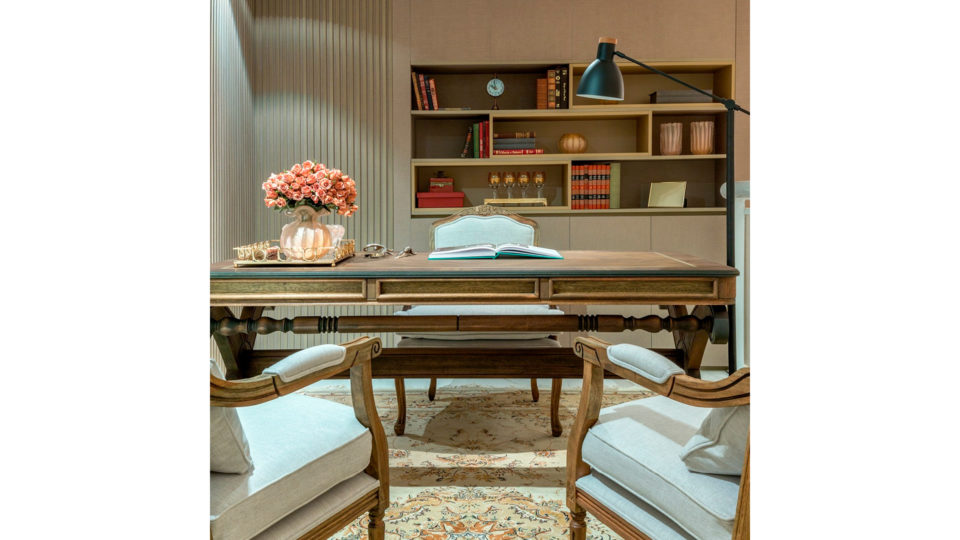 Móveis Sierra que exprimem o conforto e a elegância do clássico.