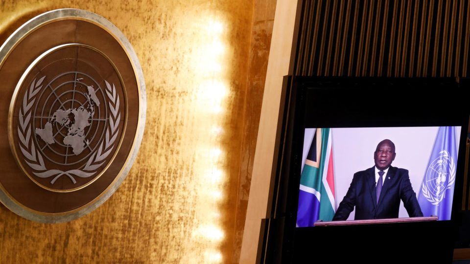 Acesso desigual a vacinas contra Covid-19 domina debates na ONU O presidente da África do Sul, Cyril Ramaphosa, citou que menos de 1% das doses foram enviadas para países de baixa renda