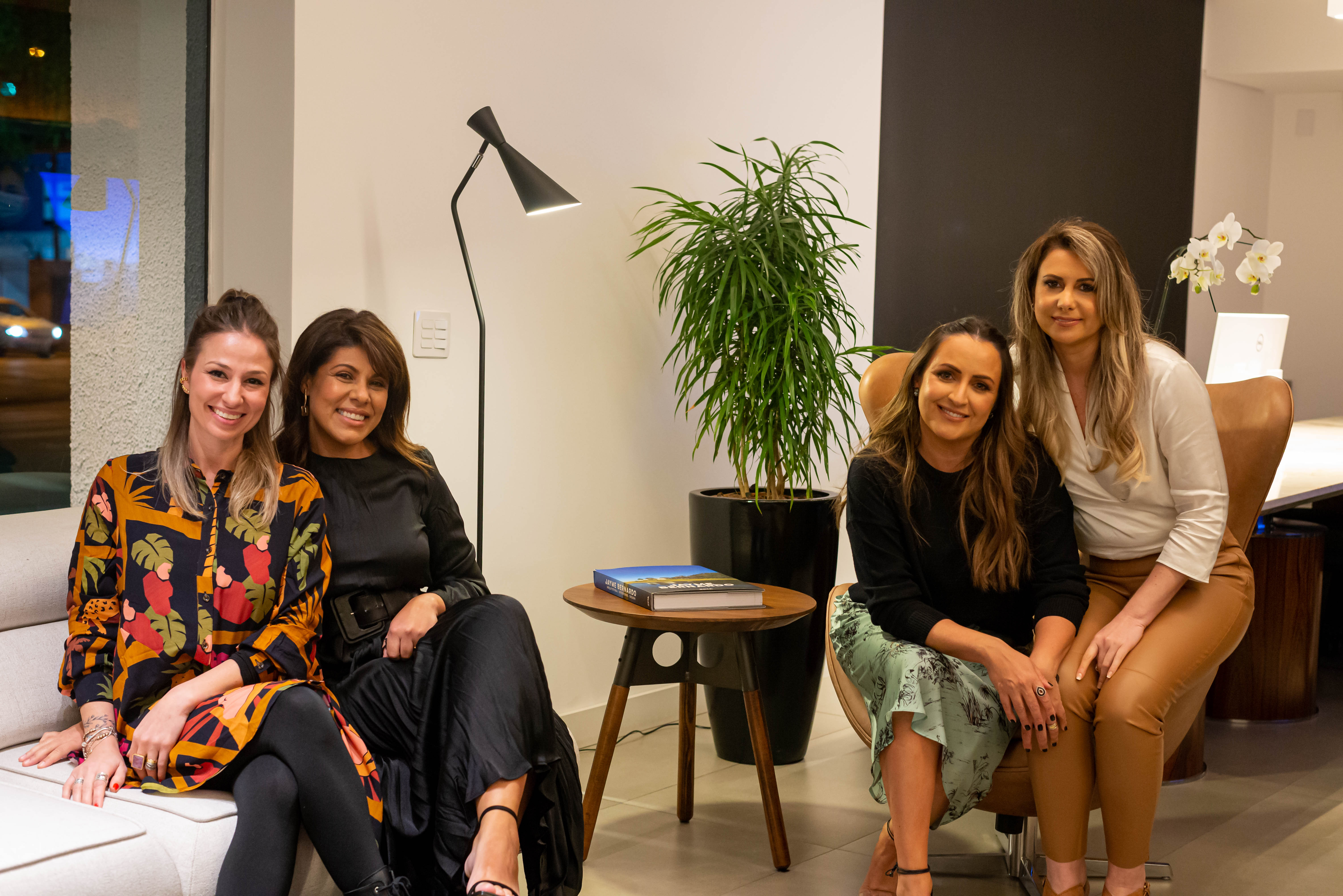 Thais Dario, as sócias da Mobitec, Patrícia Miranda e Eliana Miura, e Juliana Ricciardi. Thais Dario, as sócias da Mobitec, Patrícia Miranda e Eliana Miura, e Juliana Ricciardi.
