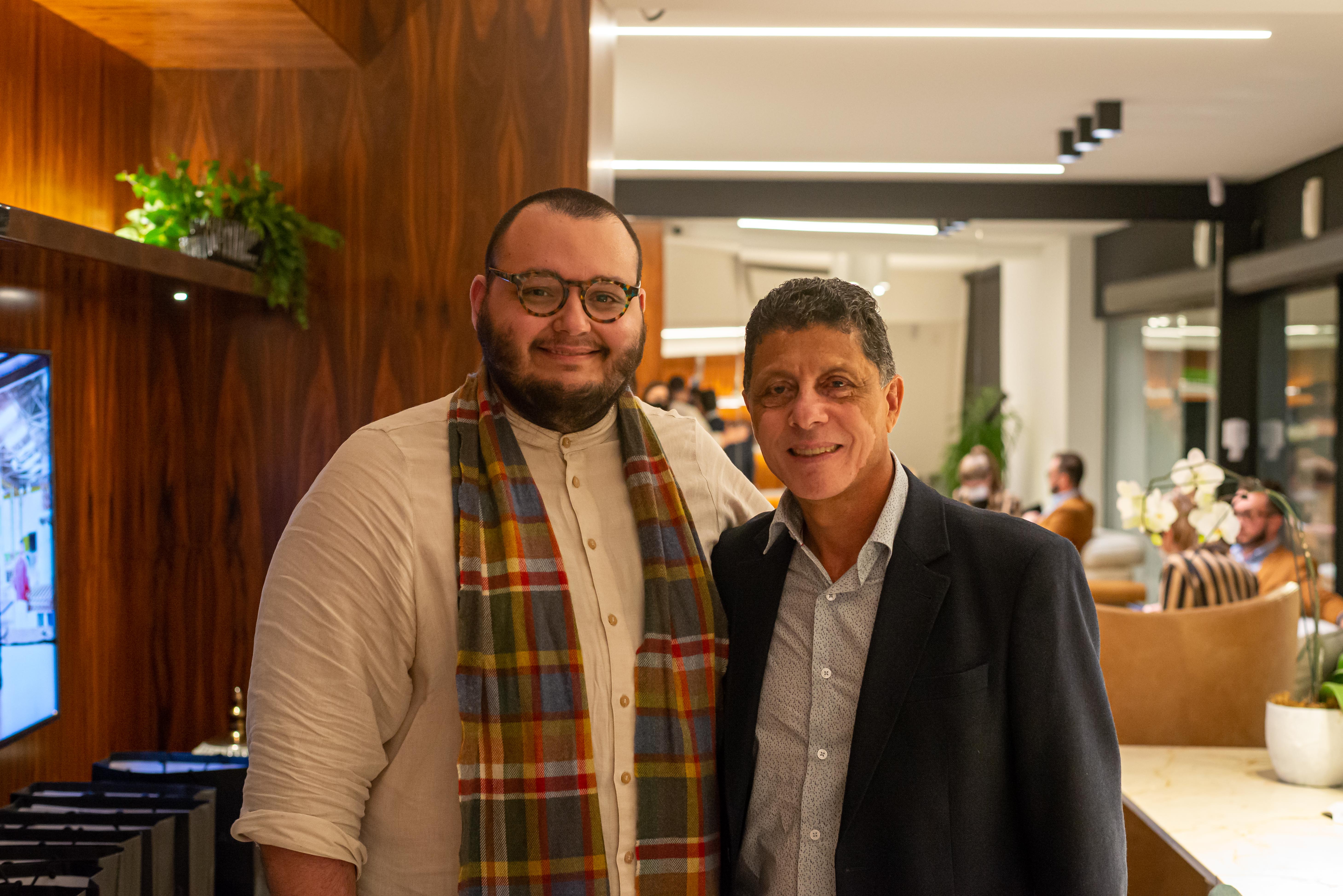 O editor de HAUS, Luan Galani, e o presidente da Mobitec, Ivo Miranda. O editor de HAUS, Luan Galani, e o presidente da Mobitec, Ivo Miranda.