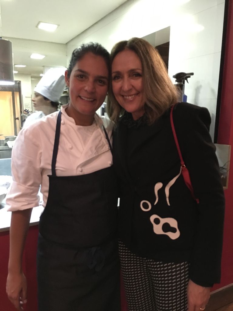 Manu Bufara e a colunista do Bom Gourmet, Jussara Voss. Manu Bufara e a colunista do Bom Gourmet, Jussara Voss.
