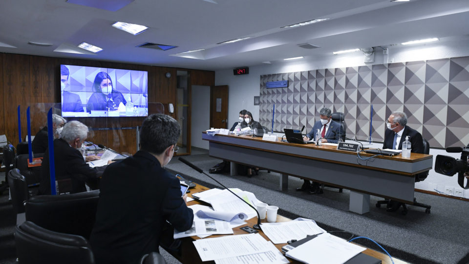 Reunião da CPI com a advogada Bruna Morato