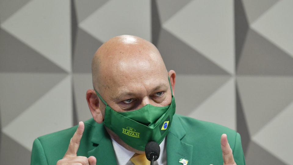 O empresário Luciano Hang