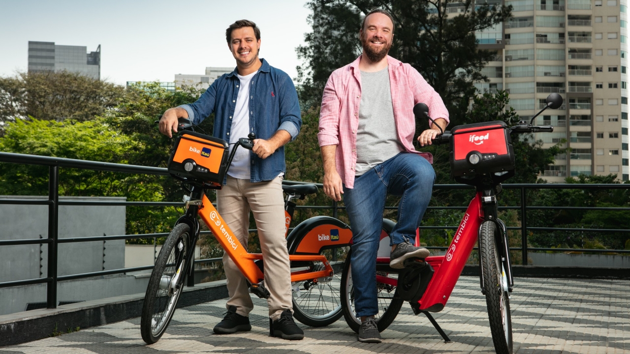 Fundadores da Tembici, Tomás Martins e Maurício Villar