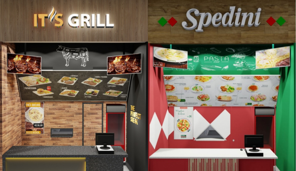 Lojas do Grupo Spedini no Park Shopping Boulevard também vão atender toda a região via delivery.