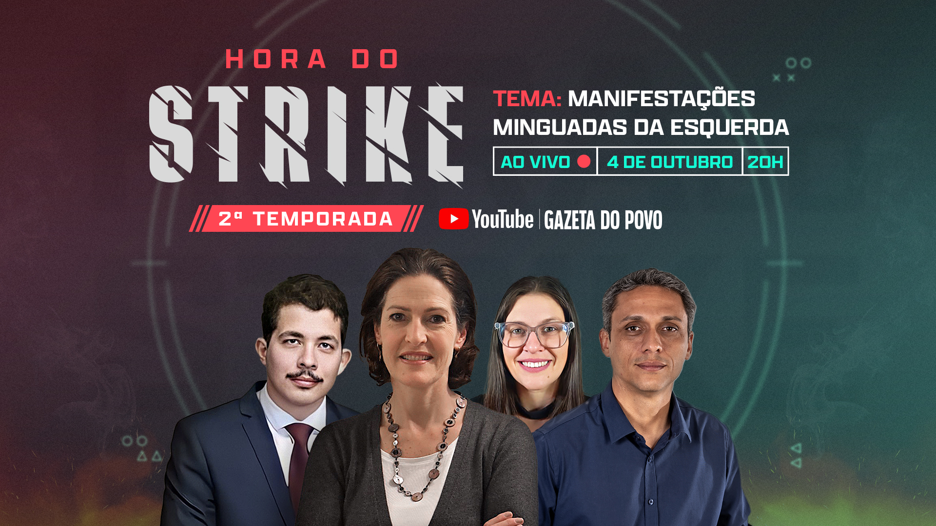 Hora do Strike estreia 2ª temporada e novo horário, às 20h
