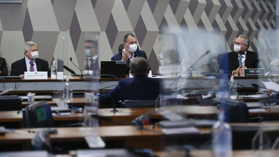 Reunião da CPI da Covid em 05/10 com o executivo Raimundo Nonato Brasil