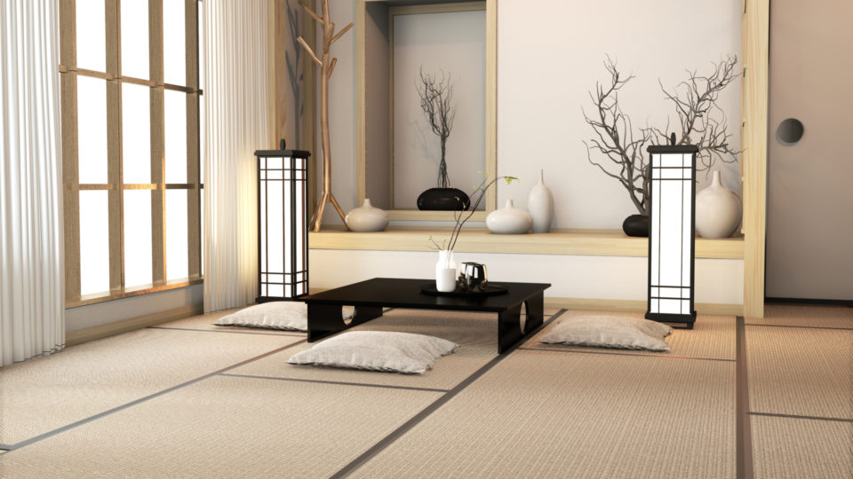 Outro estilo que você pode aplicar na decoração do apartamento é o oriental, bastante diferente do que costumamos ver por aqui.
