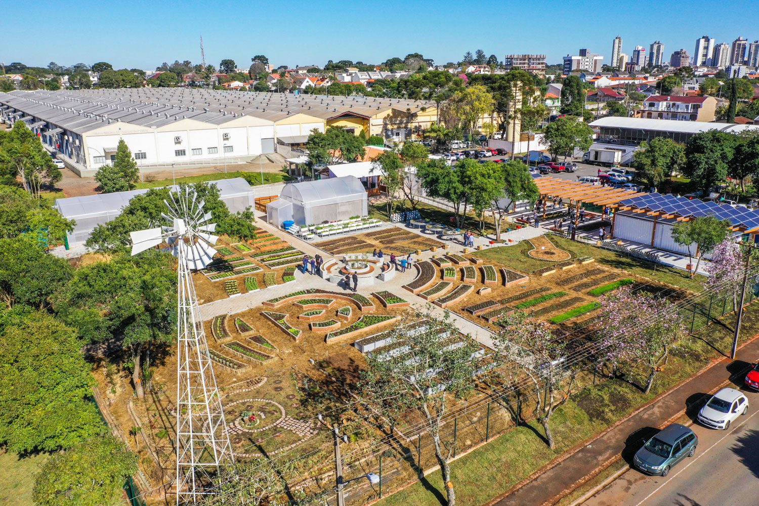Fazenda Urbana. no bairro Cajuru, é um exemplo de food design. Espaço recebe o encerramento do evento.