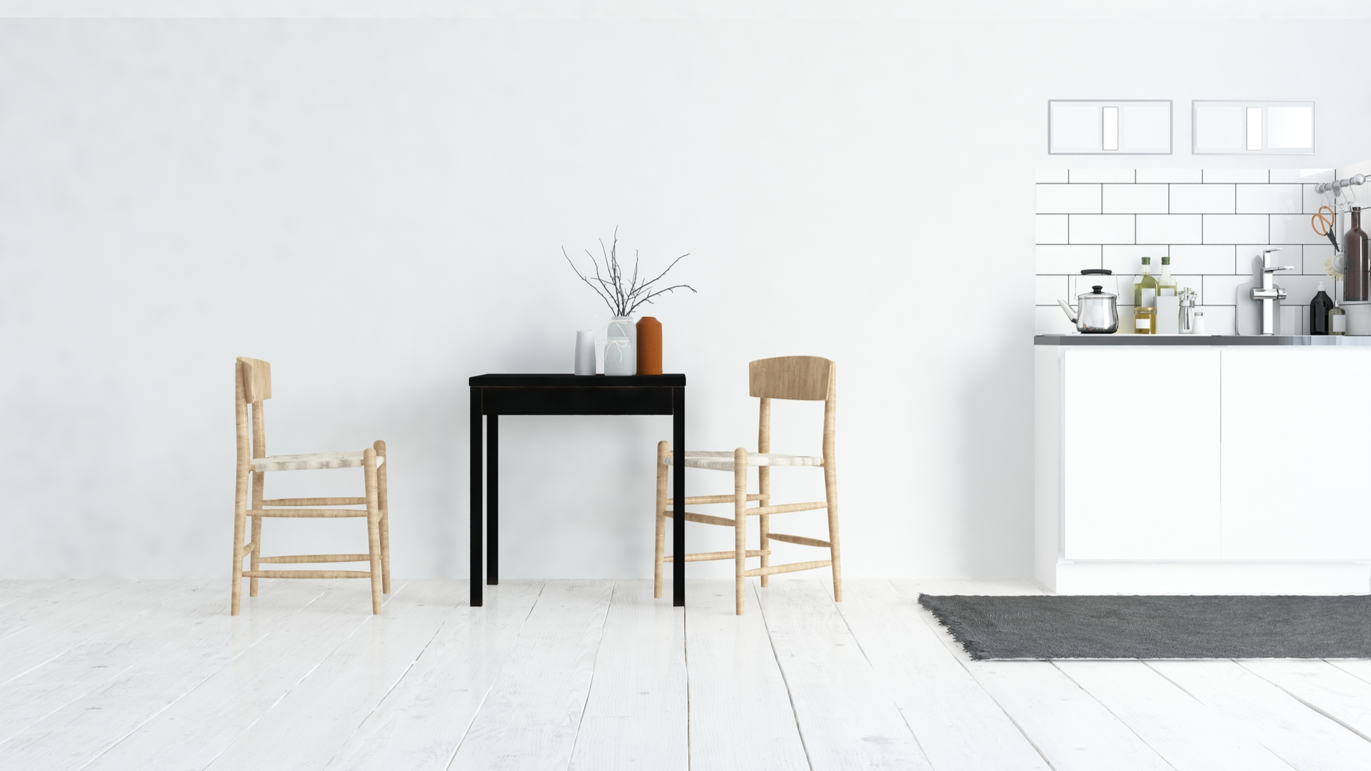 O minimalismo agrega sustentabilidade e sofisticação.